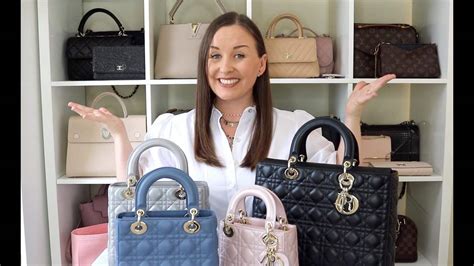 size lady dior mini vs small|Lady Dior bag size guide.